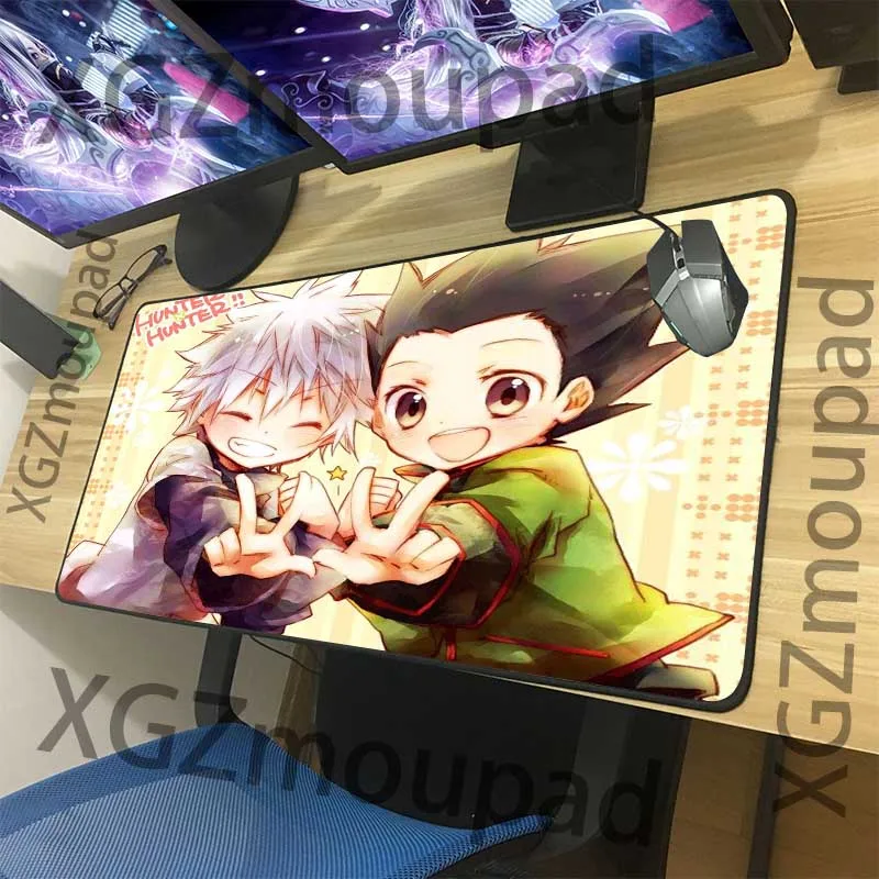 

XGZ custom animation mouse pad computer desk pad black exquisite lock edge comichuner mouse pad rubber non slip 900x400 / 900x30
