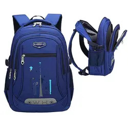 Детские школьные сумки ортопедические Рюкзаки Школьный водонепроницаемый нейлон школьные рюкзаки для девочек и мальчиков детские