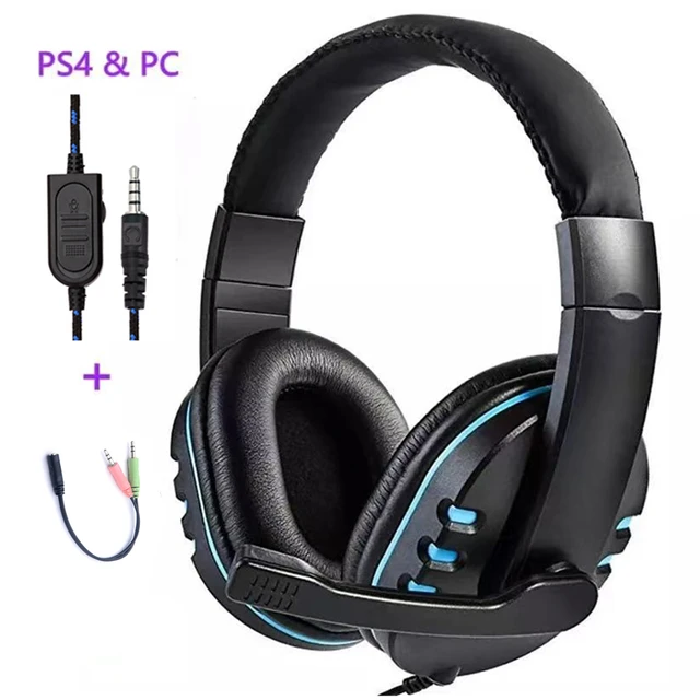 Professional Led Light Wired Gaming Headphones With Microphone For Computer  PS4 PS5 Xbox Bass Stereo PC Gaming Headset Gifts - AliExpress