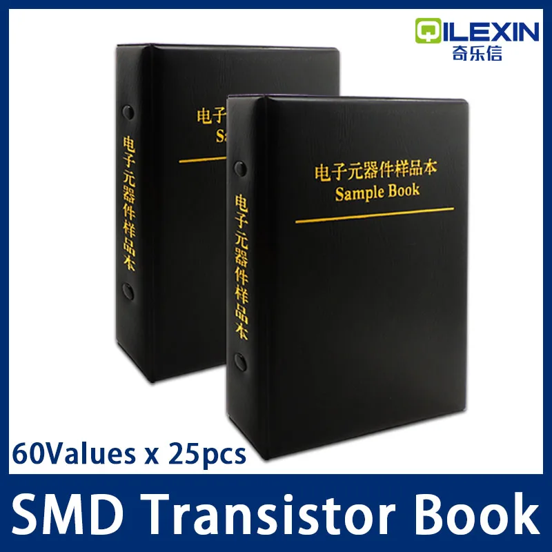 SMD 트랜지스터 삼극관 키트 60 종류 x25pcs SOT-23 일반적으로 모듬 ..