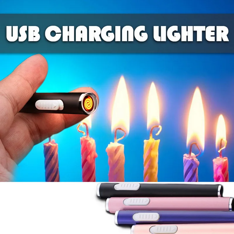 Зажигалка для сигарет сенсорный экран зажигалка компактный смарт датчик usb
