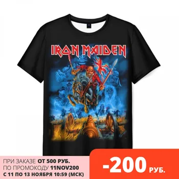 

Men's T-shirt 3D Iron Maiden