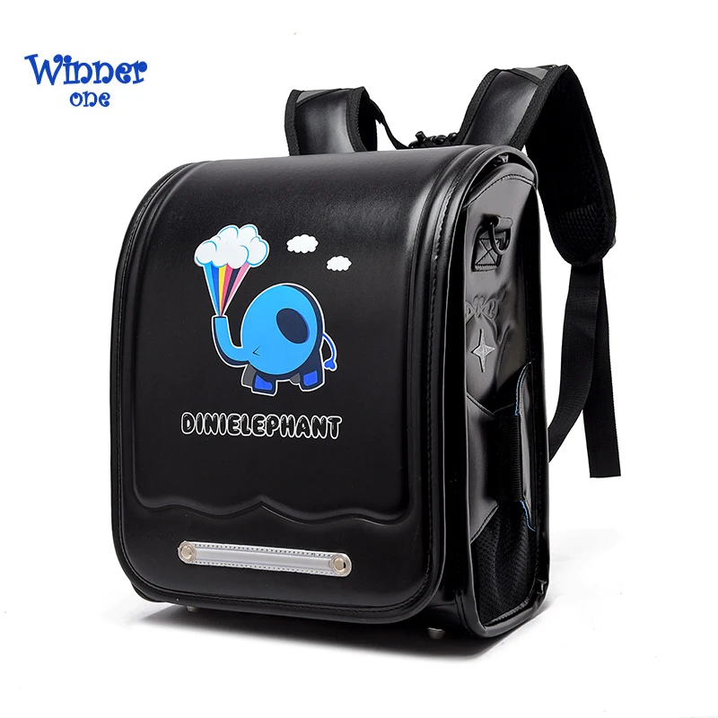 

Winner one Children School Bag For Girls Kid Orthopedic Backpack For School Students Bookbag Japan PU Randoseru Baby Bags New