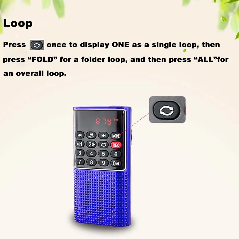 E8184-Mini FM Radio-12