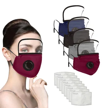 

Adult Reusable Face Shield Cloth Face Shield Mouth Mask Washable Breathable Face Mask Windproof mascarillas Cubrebocas