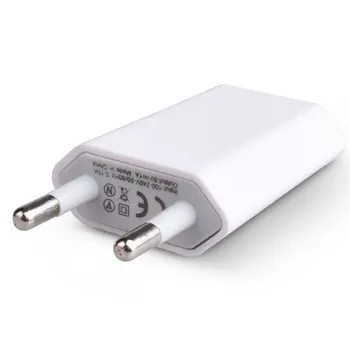 

Universal Travel Charger Cable EU Plug Wall Charger 1A Support IOS 12/11/10/9/8 For iPhone XR Charging Cable