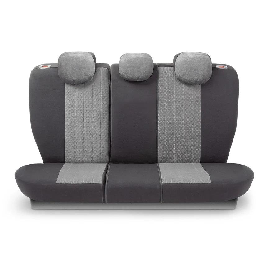 Set of seat covers SIGNATURE, SGN-1505 BK/D. GY, velour ► Photo 3/3