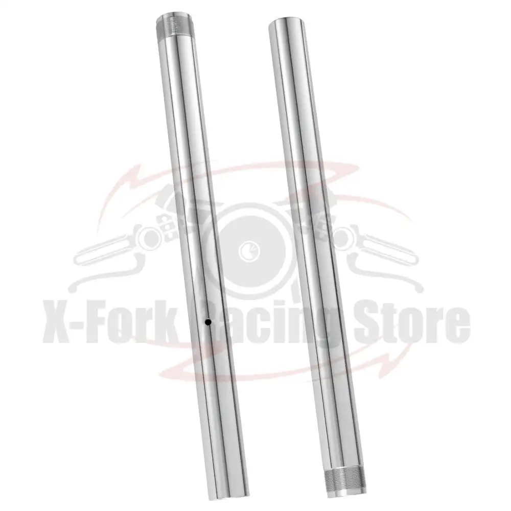 Front Fork Inner Tubes Pipes Silver Pair For Yamaha Yzf R6 20062007