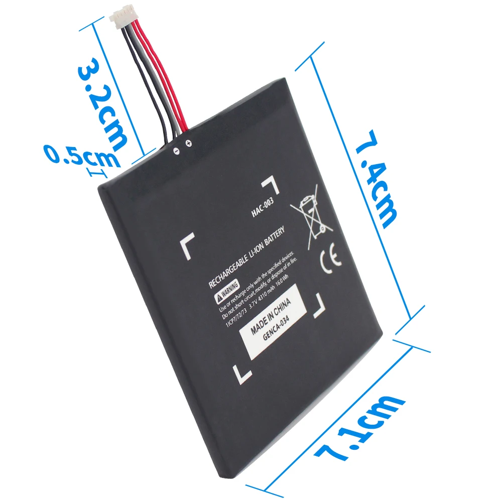 Batterie pour Nintendo Switch 4310 mah HAC-003