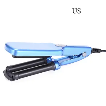 

Quickly Heats Up In A Short Time Mini-shaped Clips Small Three-tube Curling Iron Hairdressing Supplies Mini Curls