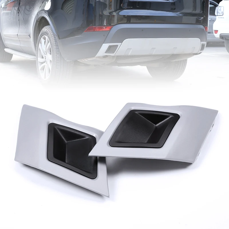 2* Хвост выхлопной крышки отделка ABS части для Land Rover Discovery 5 LR5 L462