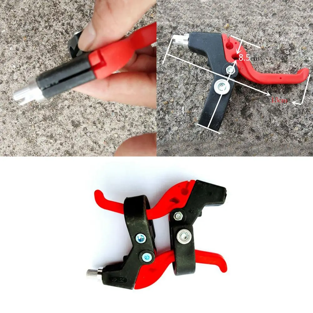 1Pair Plastic Kids Children Bicycle Brakes Universal Lightweight Twin Bicycle Brake Levers Set Mountain Bike Brake Accessories