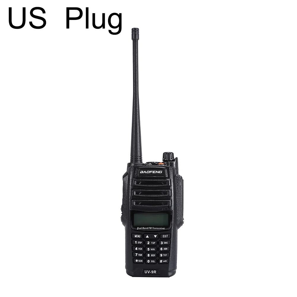 Рации-Baofeng UV-9R IP67 водонепроницаемая рация дистанционная Двухдиапазонная 8 Вт 136-174/400-520 МГц двухсторонняя fm-радио рация