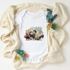Baby Unisex Clothes Onesies Anime Demon Slayer Fashion 2022 Newborn Boy Bodysuit Cartoon Cute Infant Girl Clothes One-Pieces 1
