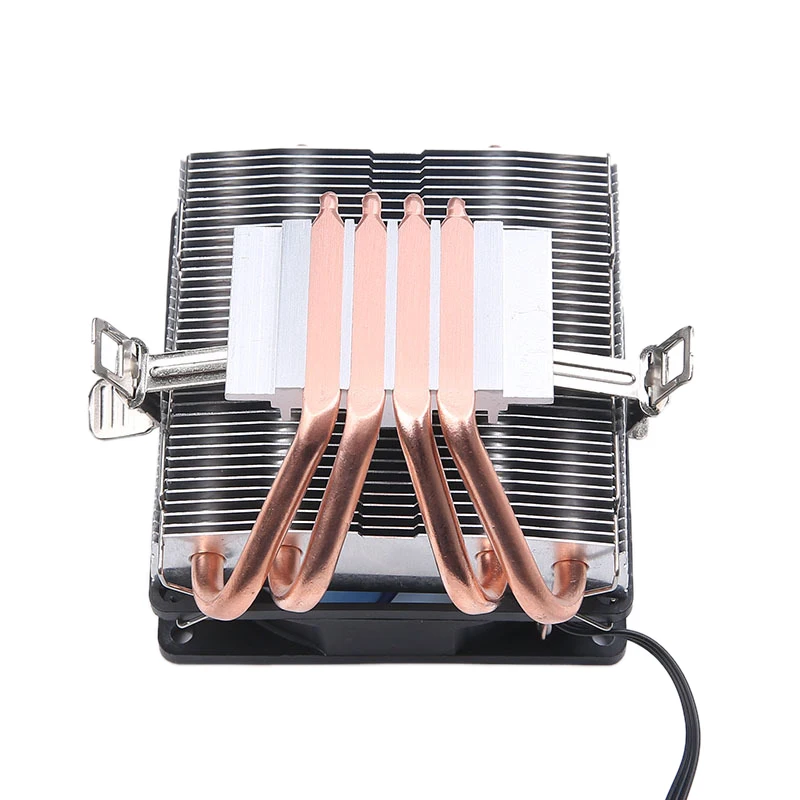 4 теплопроводов холодильник Процессор кулер 4Pin PWM светодиодный 120 мм охлаждающий вентилятор радиатора для Intel LGA 1150/1151/1155/1156 для AMD AM3+ AM3 AM2