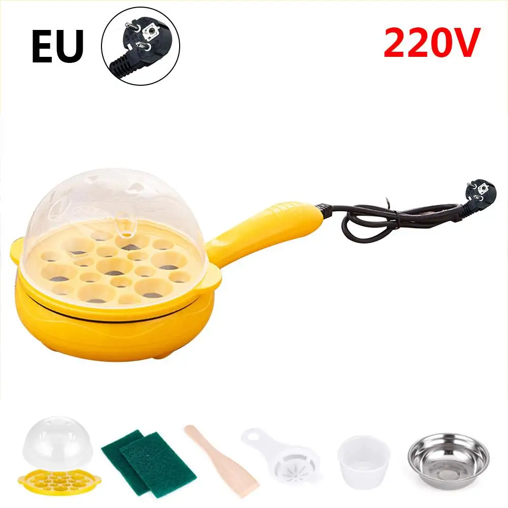 Mini Fry Pan Automatic Power Off Egg Pan Cooker American Standard 110V/European Standard 220V Plug For Home Breakfast Making
