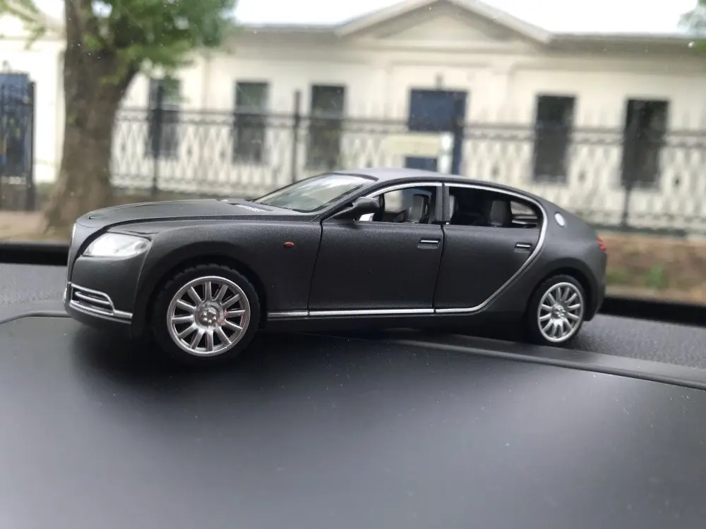 1/32 Bugatti Veyron 16C Galibier Diecast металлические модели автомобилей сплав электронный