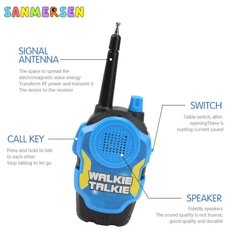 2 шт./компл. Детские иди и болтай Walkie Talkie “иди и образовательные игрушечные мобильные телефоны для двухканальную аудиосвязь электронные игрушки для детей Обучающие взаимодействие между родителями и детьми игры