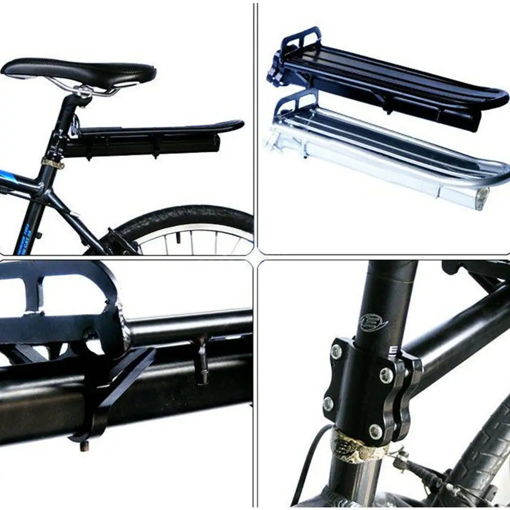 GloryStar Bike Bicycle Aluminum Alloy Adjustable Rear Seat Luggage Bracket