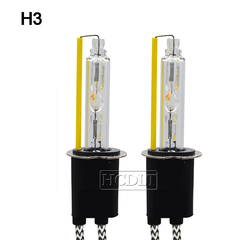 HCDLT High Quality DC 55W 5500K Xenon H7 H1 H3 H11 Car Light Kit 12V Electronic Digital Slim Ballast Fast Bright Auto Lamp Bulb (6)
