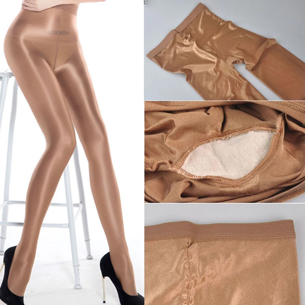 Shaping 70D Oil Pantyhose Sexy Shiny Silk Stockings Dance Tights