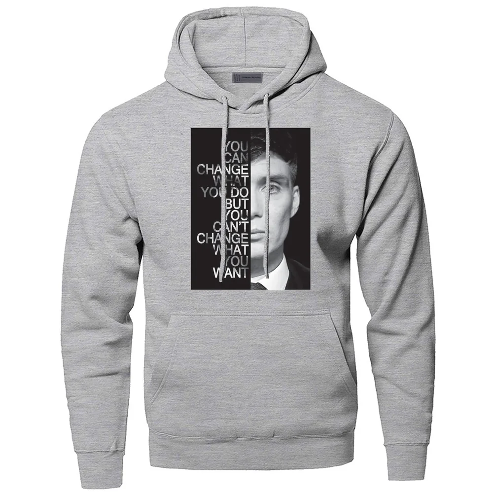 Peaky Blinders Sweatshirts Hoodies Men TV Show Hooded Sweatshirt Hoodie  Winter Autumn Fleece Warm Streetwear Gray Sportswear