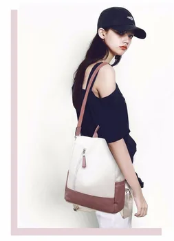 

2020 New Korean Backpack Women's Fashion Simple Backpack Casual Large Capacity Ladies Bag