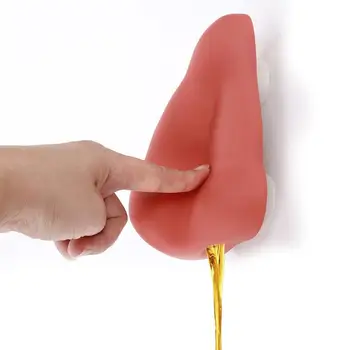 

Silicone Funny Nose Shaped Bathroom Dispenser Storage Nose Shaped Dispenser Soap Storage Soap Dispenser Dispenser Suction Hook