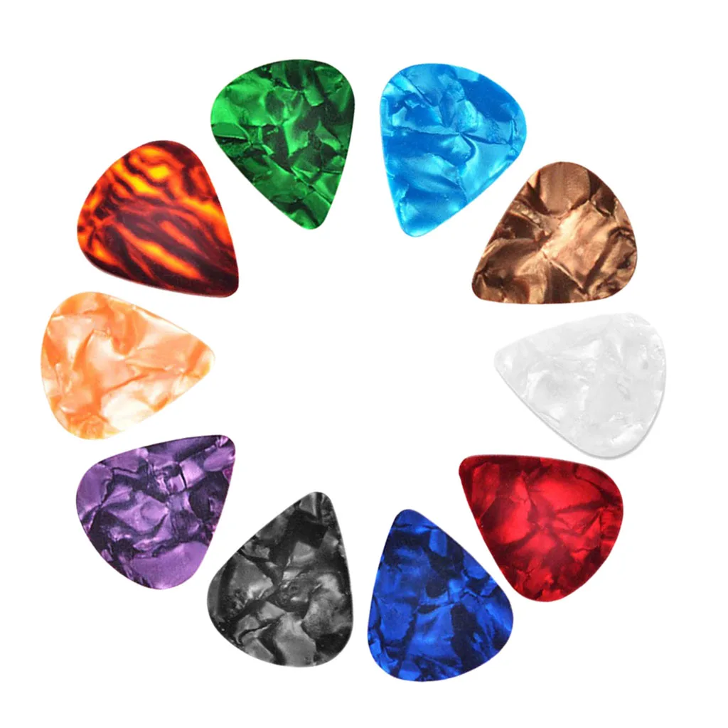 10 Pieces Guitar Picks For Your Electric, Acoustic And Bass Guitar, Premium Guitar Picks Plectrum Plectrum, 0.46mm