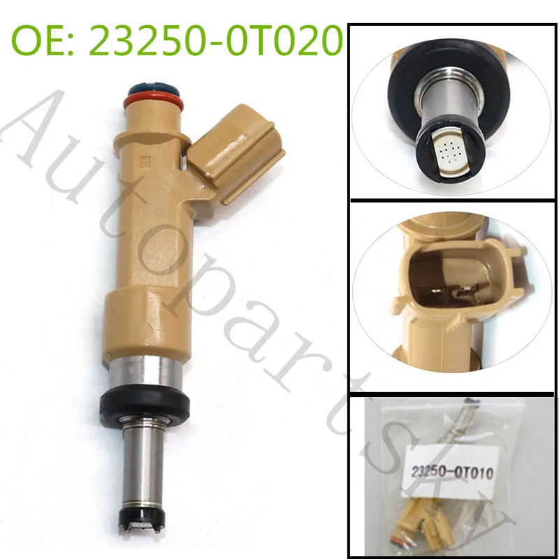 Топливный инжектор Форсунка для Toyota Corolla Matrix запчасти 23250-0T020 23209-09140 23209-39145 232500T020