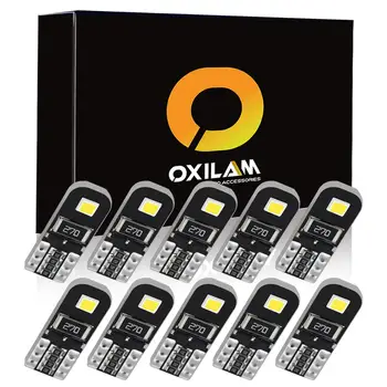 

10Pcs W5W 12V LED Canbus T10 Bulb 194 Auto Interior Lights for VW Volkswagen Golf Passat CC Scirocco Polo Tiguan Jetta mk6 Caddy