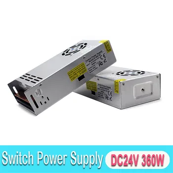 

Single Output Switching Power Supply DC 24V 15A 360W Transformer 110V 220V AC To DC24 V SMPS For Led Strip Lighting CCTV Motor
