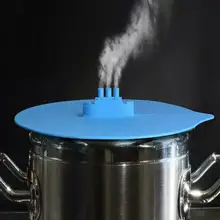 Силиконовая крышка для пароварки, свежие крышки для еды, Кастрюля со спуском пара, крышки для дома и сада