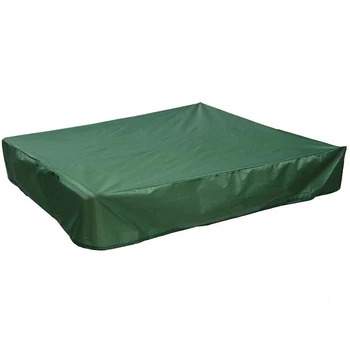 

Sandbox Cover,Square Dustproof Protection Sandbox Canopy with Drawstring, Waterproof Sandpit Pool Cover, Avoid The Sand and Toy
