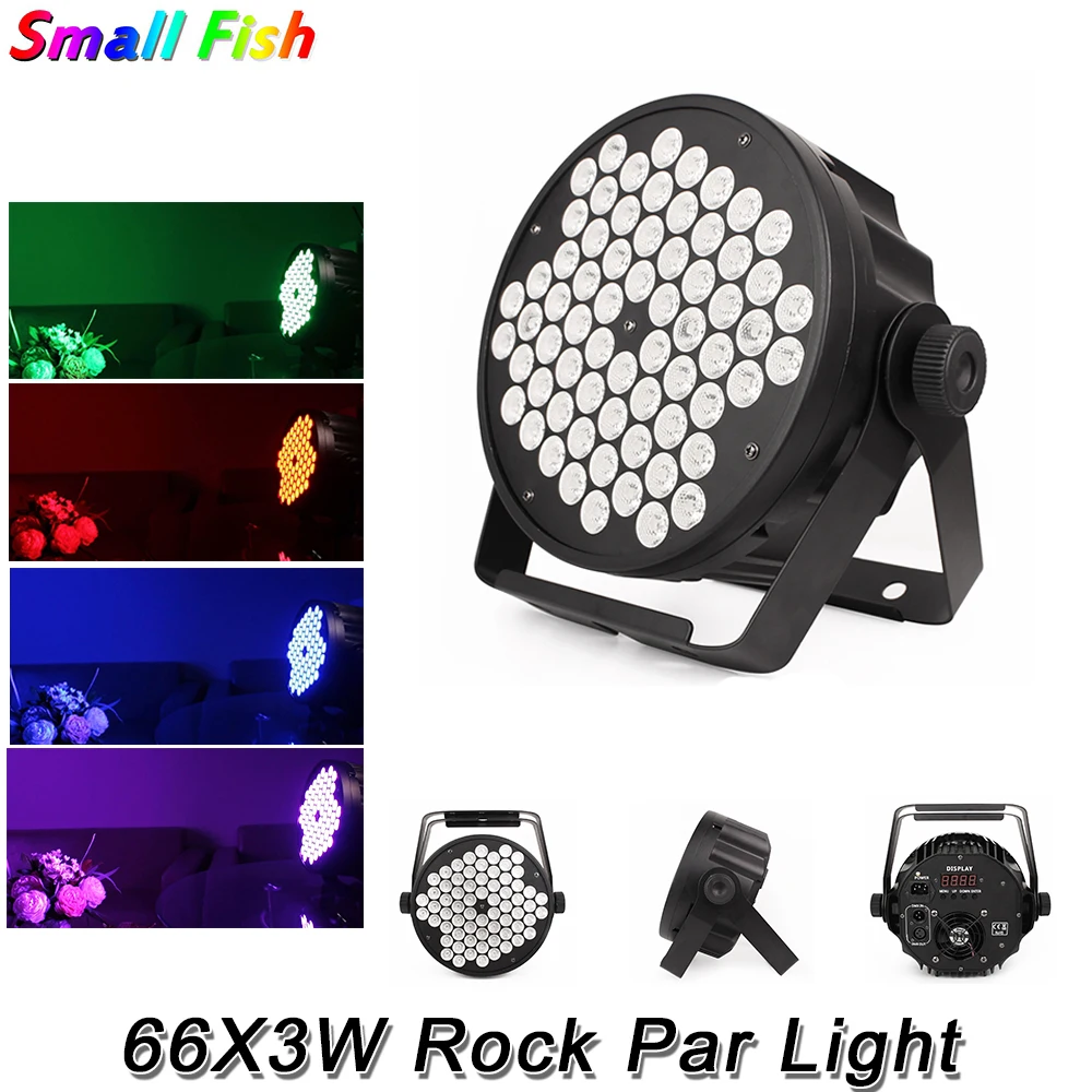 

4Pcs/Lot 200W LED RGB 3IN1 Par Lights Sound Activated Professional Stage Effect Projector DJ Disco Restaurant Bar Club Banquet