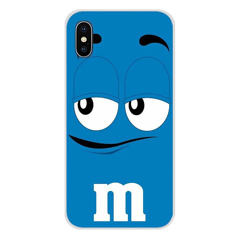 Для Apple iPhone X XR XS 11Pro MAX 4S 5S 5C SE 6 S 7 8 Plus ipod touch 5 6 силиконовый кожаный чехол с милой надписью M& M's Chocolate Nutella Bottle