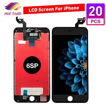 

20Pcs/Lot LCD for iPhone 6SP 6s Plus Screen Display Digitizer Assembly Replacement Complete Free Shipping