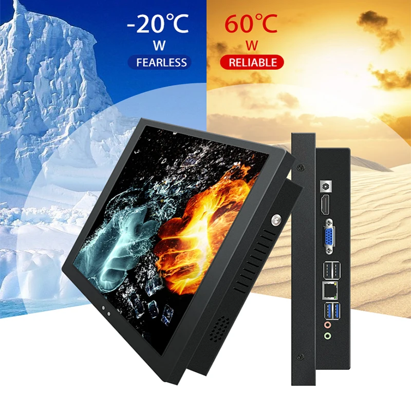 Промышленный планшет 14 дюймов 15 6 17 3 18 5 21 23 19 встроенный Wi Fi Win7 Win10 Linux 232 Com