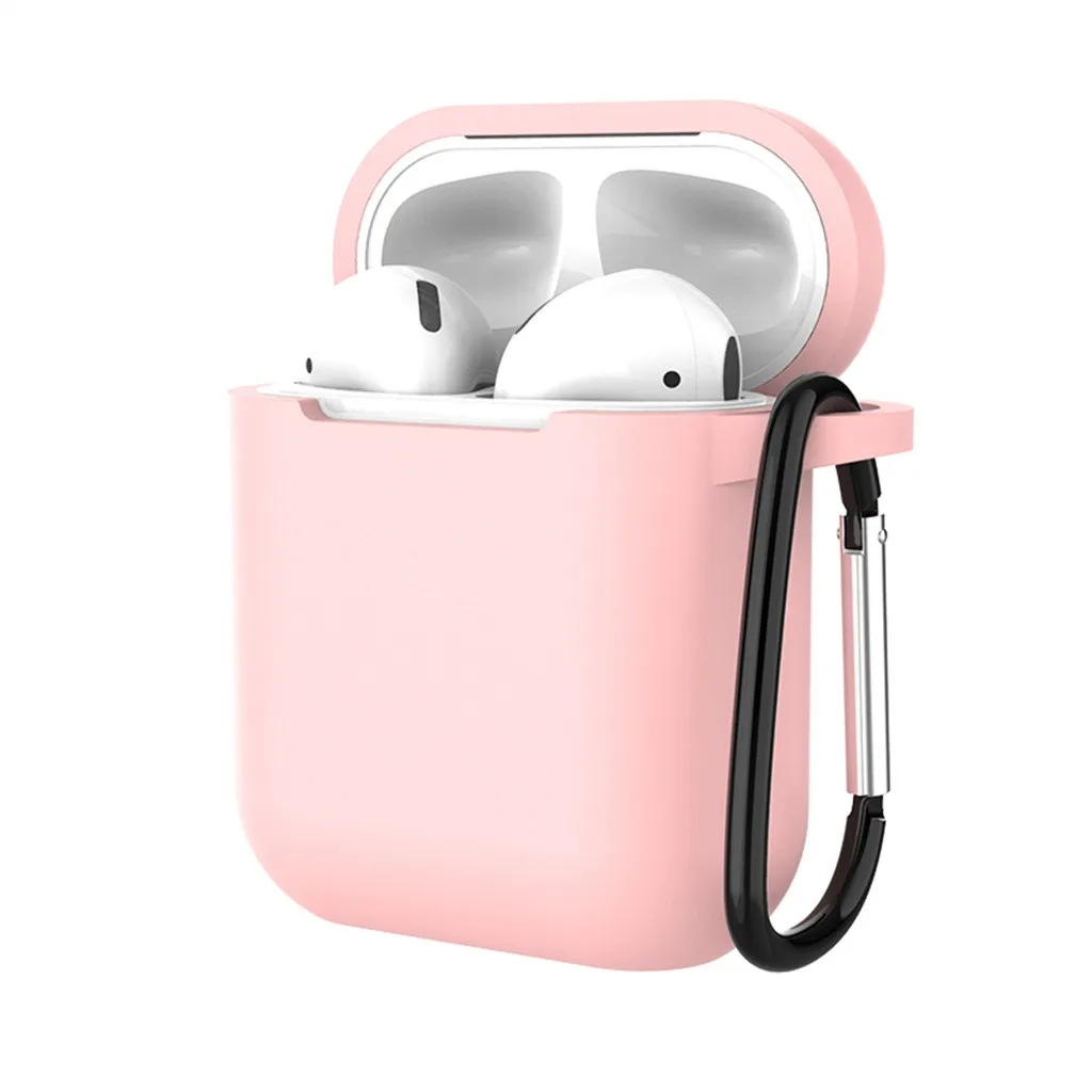 Защитный чехол из ТПУ и силикона для Apple AirPods защитный с крючком ушей аксессуары