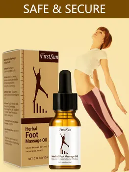 

Firstsun Pure Plant Essential Oil Body Grow Massage Thermal Body Foot Essential Oil For Foot Scrape Therapy SPA 10ml