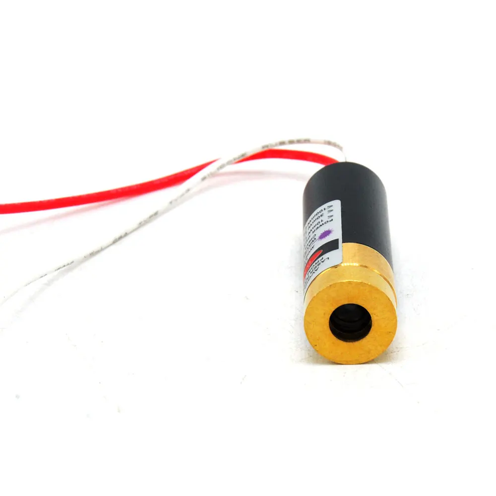 

13mm Dia Focusable 10mW 650nm Red Laser Module Dot/Line/Cross Lens 3V-6V