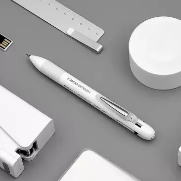 Оригинальные Xiaomi KACO 4 в 1 многофункциональные ручки 0,5 мм черный синий красный стержень сменный гелевый карандаш механический карандаш японские чернила для офиса и школы
