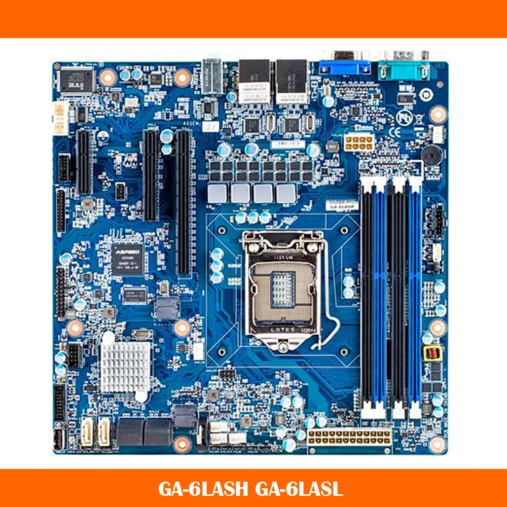Десктопная материнская плата для Gigabyte Φ поддержка E3 1230/1231V3 C222 полностью