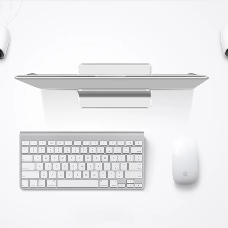Горячий держатель подставка для ноутбука для Macbook Air Pro13 Стабильный Рабочий стол алюминиевая подставка с регулируемым размером док-станции держатель для книги подставка для ноутбука
