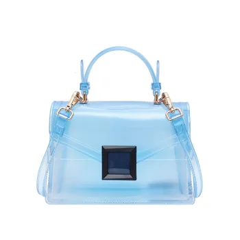 

Transparent Hand Bags for Women 2020 New Fashion Shoulder Bags High Quality PVC Luxury Handbags Ladies Small Flap Crossbody Bag
