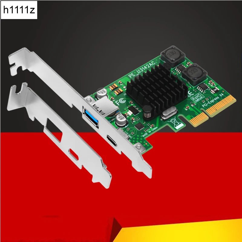 

USB 3.0 Type-C PCIe Плата расширения PCI-e к Type C и Type A 3,1 USB адаптер USB 3,0 Gen 3 PCI Express контроллер концентратор для настольного компьютера