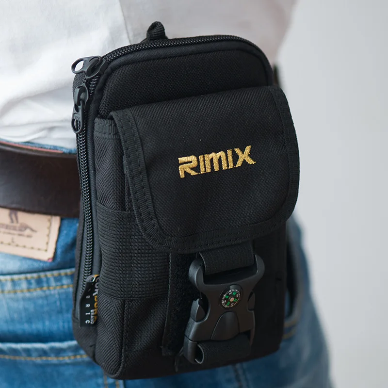Многофункциональная тактическая поясная мужская сумка RiMix для мобильного телефона, сумка Pannier, Спортивная уличная армейская сумка для фанатов, повседневная одежда для бега pi da