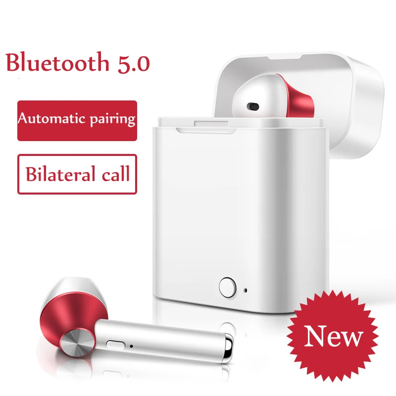TWS D012 Bluetooth наушники с микрофоном стерео беспроводные шумоподавлением спортивные