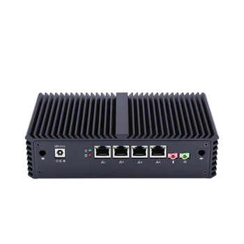 

Mini PC 4 Lan Security Gateway Appliance support AES-NI as a firewall LAN or WAN router x86 Micro Computer