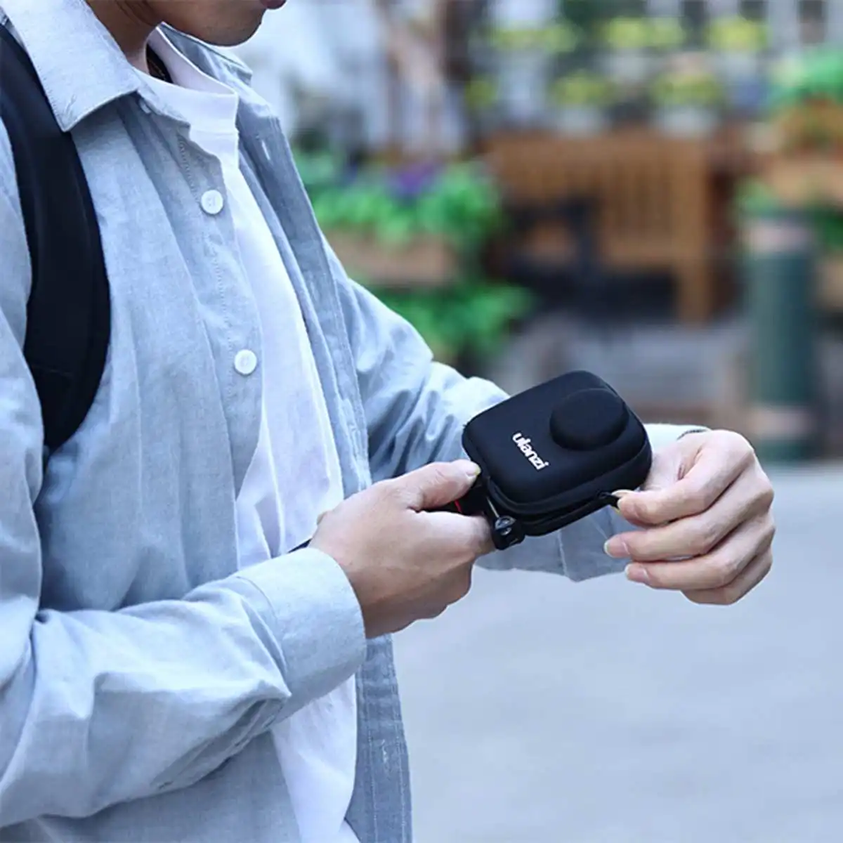 ULANZI GM-1, Макс. Панорамная камера с защитой от тряски 360 градусов, камера Vlog, комплект защиты для спортивной экшн-видеокамеры s, аксессуары